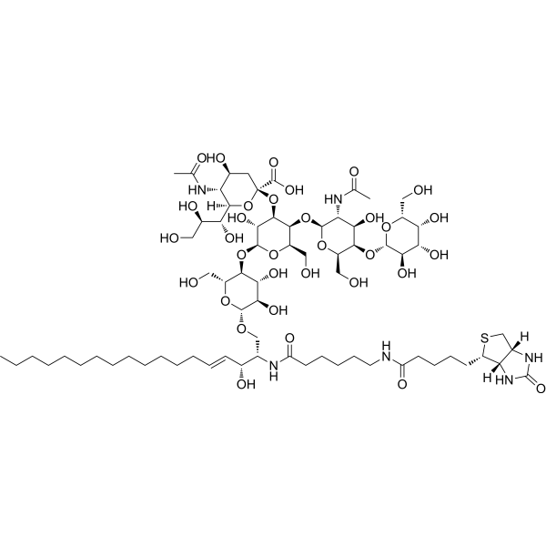 N-Hexanoyl-biotin-monosialoganglioside GM1 2692623-20-2